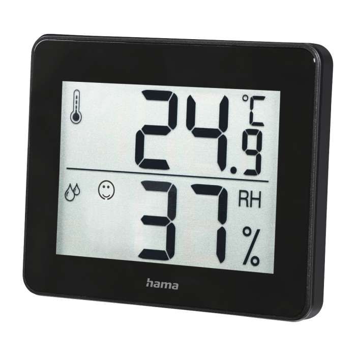 HAMA Home Termometro/Higrometro TH-130 Negro HAMA Home Termometro/Higrometro TH-130 Negro