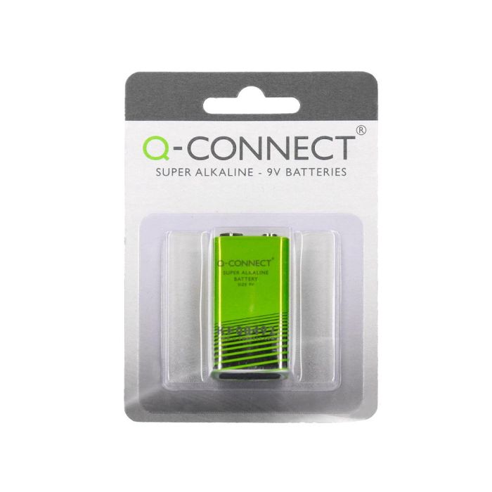 Pila Q-Connect Alcalina 9 V Blister Con 1 Unidad 5