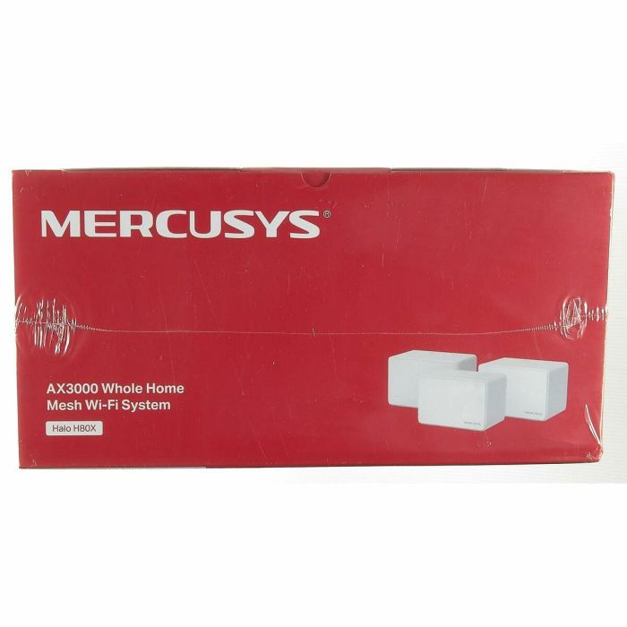 Mercusys Halo H80X (3-pack) Doble banda (2,4 GHz / 5 GHz) Wi-Fi 6 (802.11ax) Blanco Interno 16 Mercusys Halo H80X (3-pack) Doble banda (2,4 GHz / 5 GHz) Wi-Fi 6 (802.11ax) Blanco Interno 16