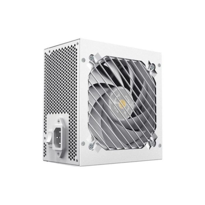Mars Gaming Fuente de Alimentación MPB650SI/MPB650SIW 650W 80 Plus Bronze 230V EU, Ventilador 12cm Silencio Extremo AI2-RPM, Color Blanco, 7 Años de Garantía