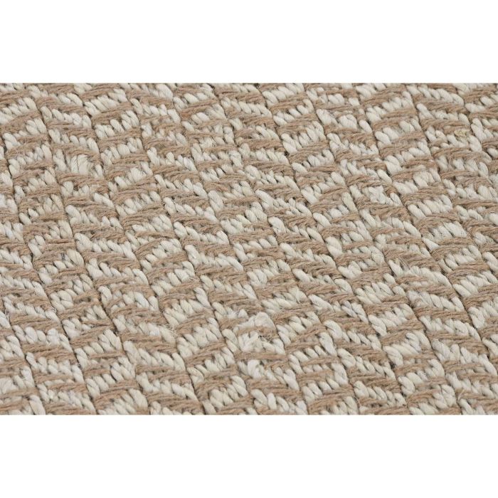 Alfombra Home ESPRIT Blanco Natural 150 x 1 x 230 cm 3