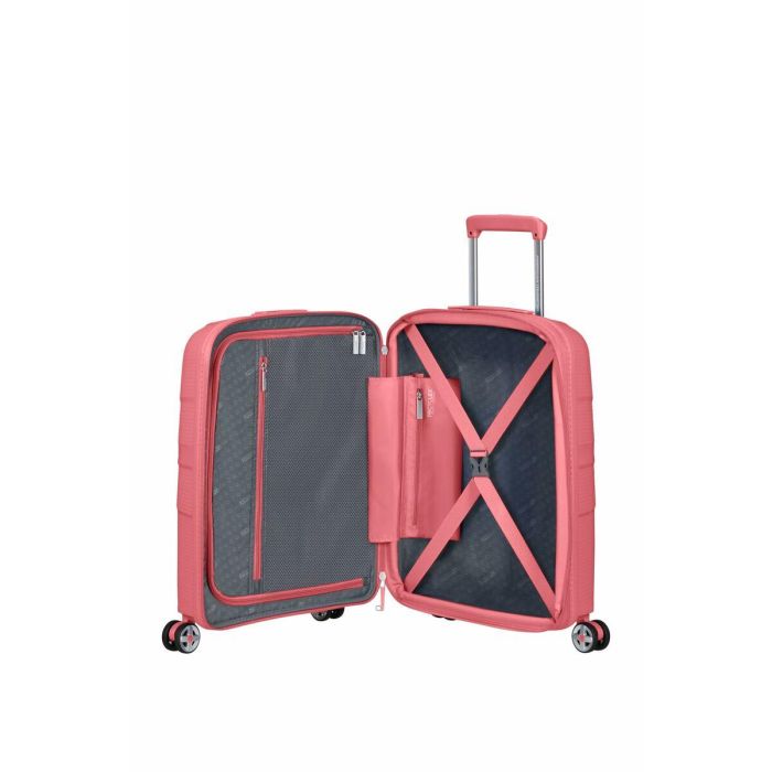 Maleta de Cabina American Tourister Starvibe Spinner Rosa 41 L 55 x 40 x 20 cm 3 Maleta de Cabina American Tourister Starvibe Spinner Rosa 41 L 55 x 40 x 20 cm 3