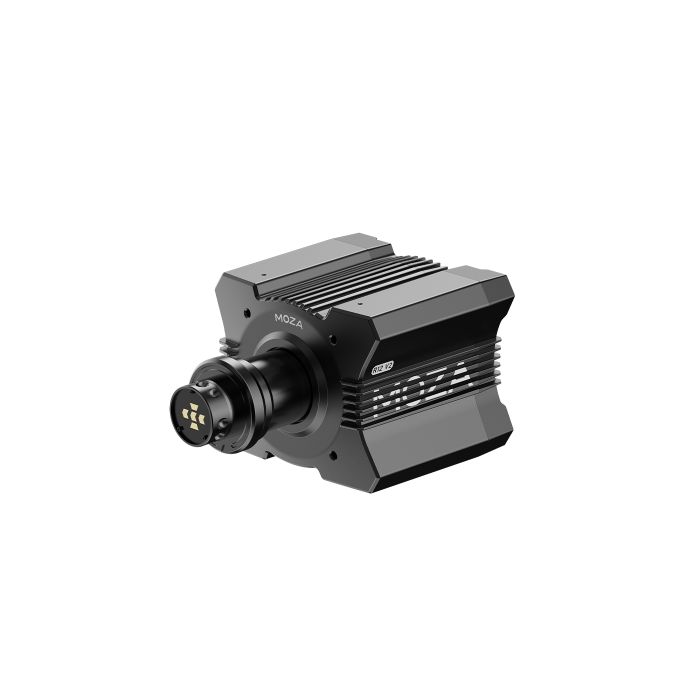 MOZA RACING RS081 Base para volante de simulador de carreras R12 V2 Direct Drive 12 Nm de Par de Aluminio Negro