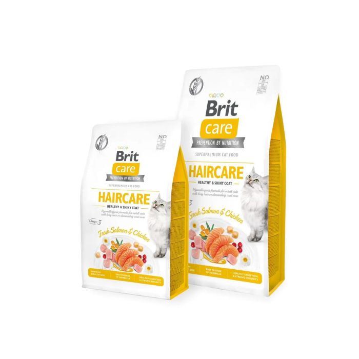 Brit Care Cat Haircare Healthy Shiny Coat 2 kg