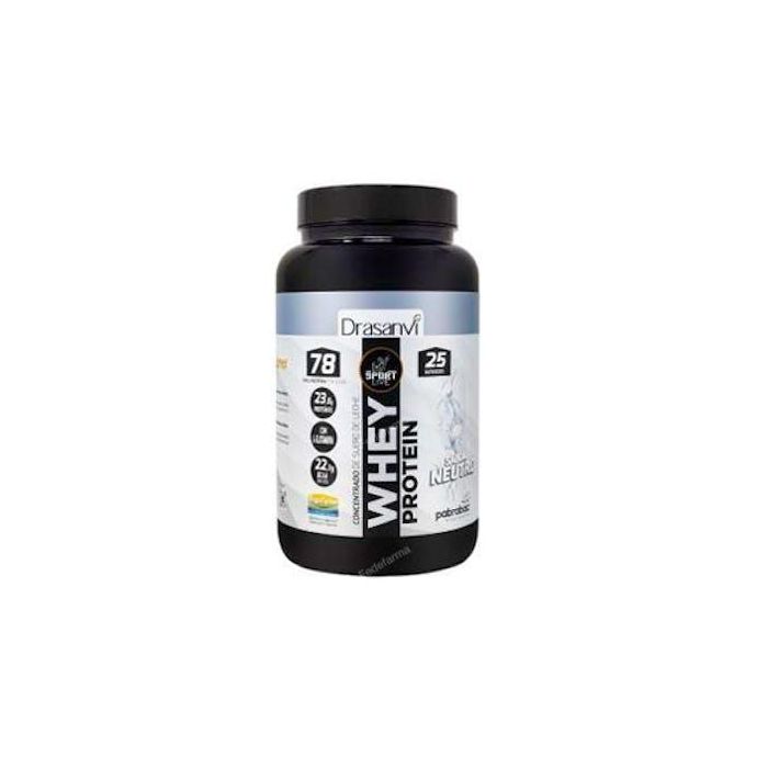 Sport Live Whey Protein Concentrada Neutro 750g - Proteína de Suero de Leche de Alta Pureza con Aminoácidos