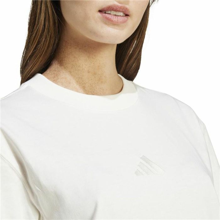 Camiseta de Manga Corta Mujer Adidas All Szn Loose Blanco 1