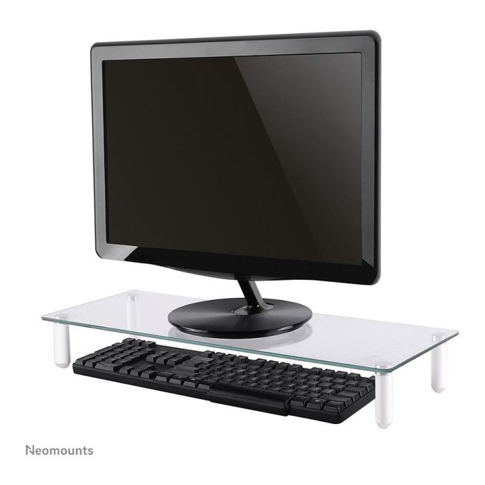 Mesa TV Neomounts NSMONITOR10 Negro Transparente 0 Mesa TV Neomounts NSMONITOR10 Negro Transparente 0