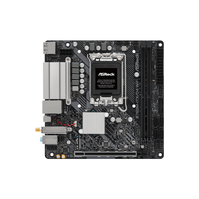 Asrock B760M-ITX/D4 WiFi Intel B760 LGA 1700 mini ITX 0 Asrock B760M-ITX/D4 WiFi Intel B760 LGA 1700 mini ITX 0