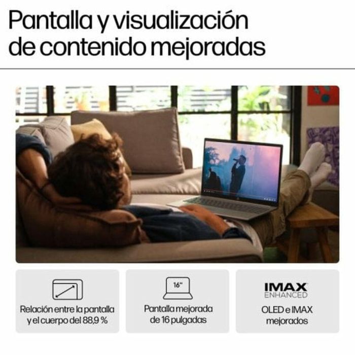 Laptop HP Pavilion 16-af0008ns 16" 16 GB RAM 512 GB SSD 4 Laptop HP Pavilion 16-af0008ns 16" 16 GB RAM 512 GB SSD 4