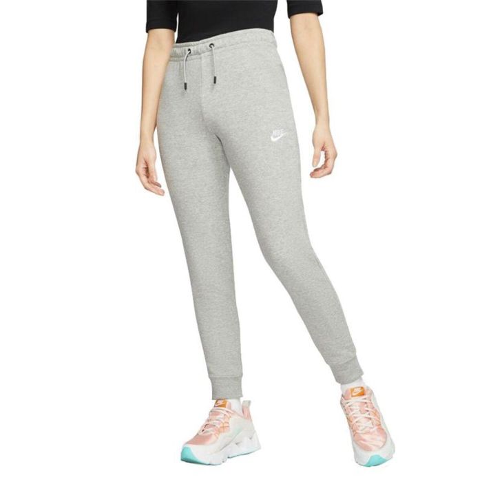 Pantalón Largo Deportivo Nike Sportswear Essential W Gris Mujer Pantalón Largo Deportivo Nike Sportswear Essential W Gris Mujer