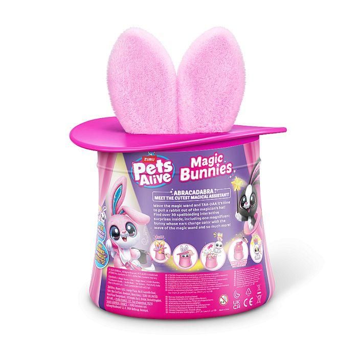 Juego interactivo - ZURU - PETS ALIVE Conejitos mágicos - 20 sorpresas - Efectos de luz - Mixtos 1 Juego interactivo - ZURU - PETS ALIVE Conejitos mágicos - 20 sorpresas - Efectos de luz - Mixtos 1
