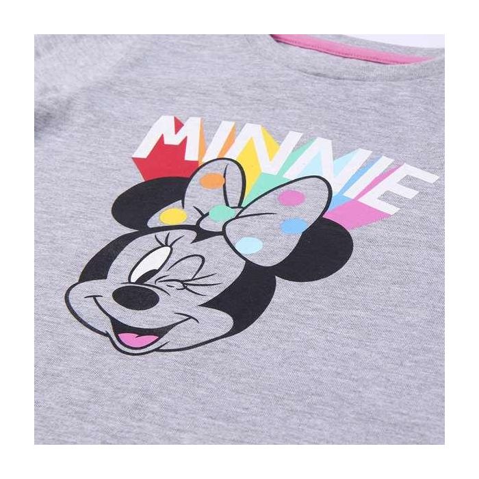 Camiseta de Manga Larga Infantil Minnie Mouse Gris 2 Años 2 Camiseta de Manga Larga Infantil Minnie Mouse Gris 2 Años 2