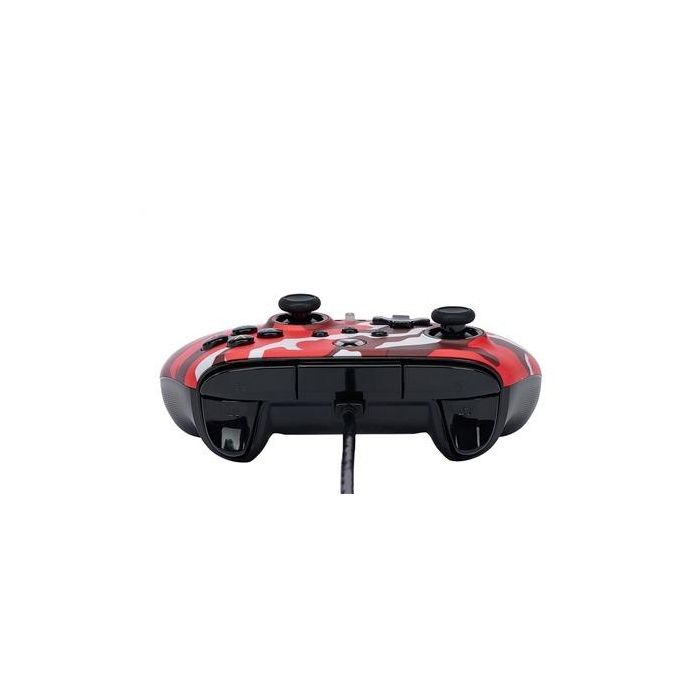 Power A Mando con Cable Enhanced para Xbox Series X|S, Xbox One, Windows 10/11 - Camuflaje Rojo, Botones de Juego Avanzados, Cable USB 3m 4 Power A Mando con Cable Enhanced para Xbox Series X|S, Xbox One, Windows 10/11 - Camuflaje Rojo, Botones de Juego Avanzados, Cable USB 3m 4