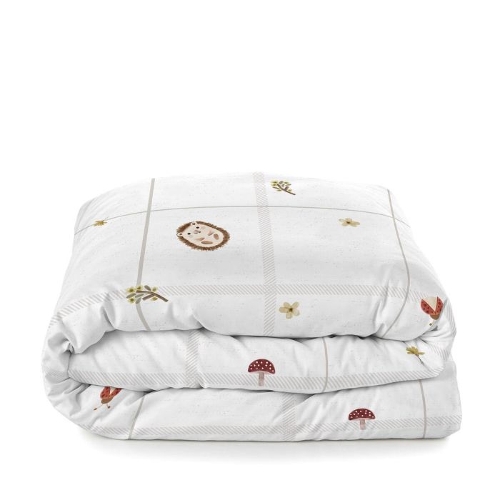 Juego de funda nórdica HappyFriday Mini Woods animals Multicolor Cama de 80 2 Piezas 3 Juego de funda nórdica HappyFriday Mini Woods animals Multicolor Cama de 80 2 Piezas 3