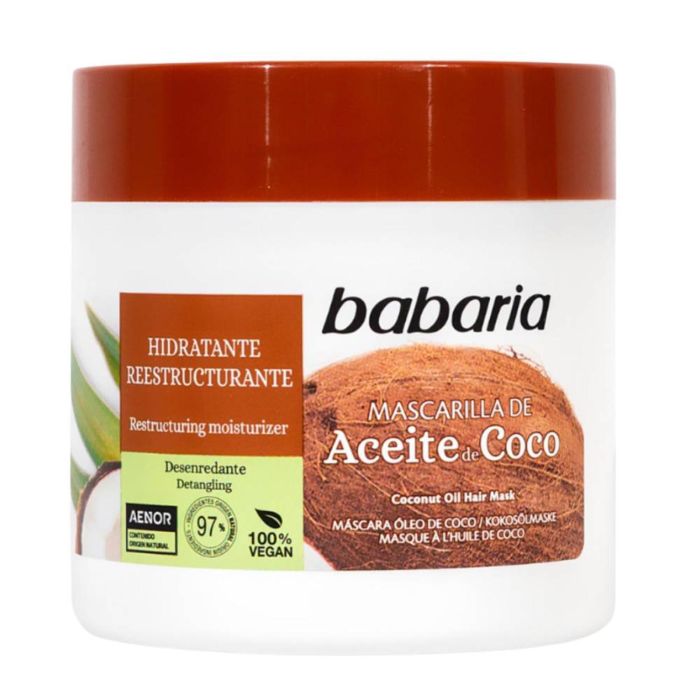 BABARIA Aceite de coco mascarilla 400 ml BABARIA Aceite de coco mascarilla 400 ml