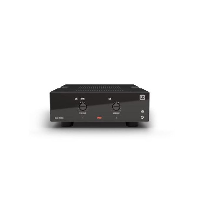 LD Systems Sound Serie Tica (LDAMP205D) Dante- Enabled Amplifier 2X50 W 4 Ohm 3