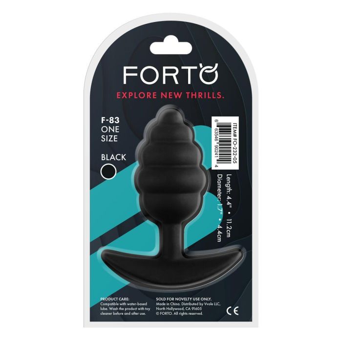 Plug Anal Forto Negro 2
