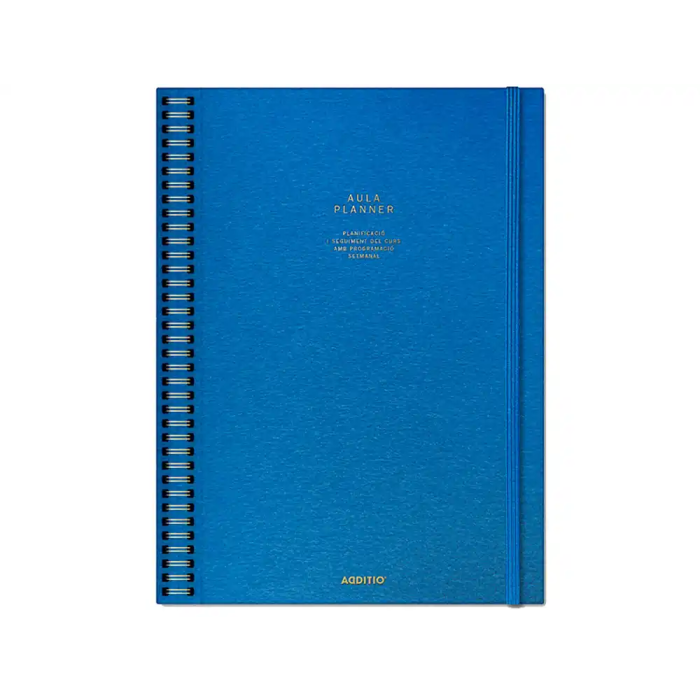 Additio Cuaderno Aula Planner Catalán DIN A4 160 Páginas Plan Anual y Mensual con Programación y Evaluación 8