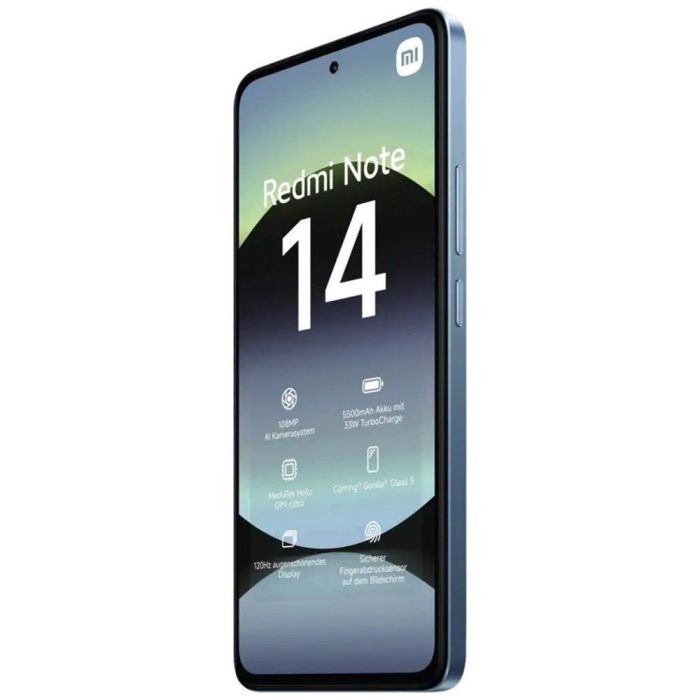 Smartphone Xiaomi Redmi Note 14 6GB/ 128GB/ 6.67"/ Azul 3 Smartphone Xiaomi Redmi Note 14 6GB/ 128GB/ 6.67"/ Azul 3