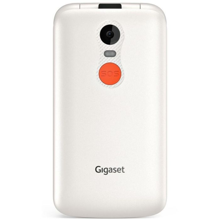 Gigaset GL595 Teléfono Móvil Concha para Mayores Dual SIM Blanco - Pantalla 2.8", Botones Grandes, IP44 5 Gigaset GL595 Teléfono Móvil Concha para Mayores Dual SIM Blanco - Pantalla 2.8", Botones Grandes, IP44 5