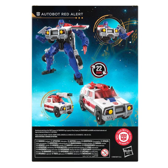 Hasbro Figura Transformers Age of the Primes Autobot Red Alert Voyager Class 17.5 cm con accesorios y articulaciones 4 Hasbro Figura Transformers Age of the Primes Autobot Red Alert Voyager Class 17.5 cm con accesorios y articulaciones 4