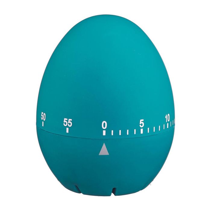 Collections Colors Temporizador de cocina tipo huevo con tacto de goma, Ø7,5 cm, Colores surtidos 3
