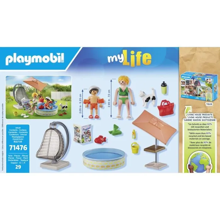Playmobil 71476 Mamá y niño con silla colgante 3