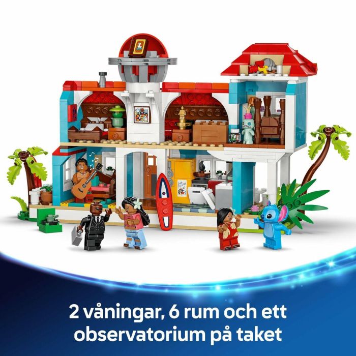 LEGO 43268 Casa de playa de Disney Lilo & Stitch para niños y fans 12 LEGO 43268 Casa de playa de Disney Lilo & Stitch para niños y fans 12