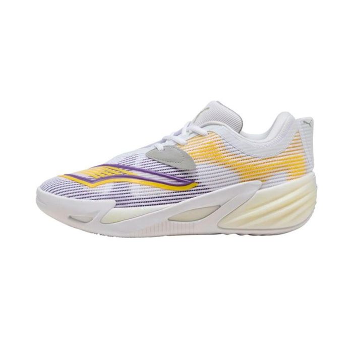 Zapatillas de Baloncesto para Adultos Puma All-Pro Nitro™ 2 Blanco Morado 3-4 Años 5