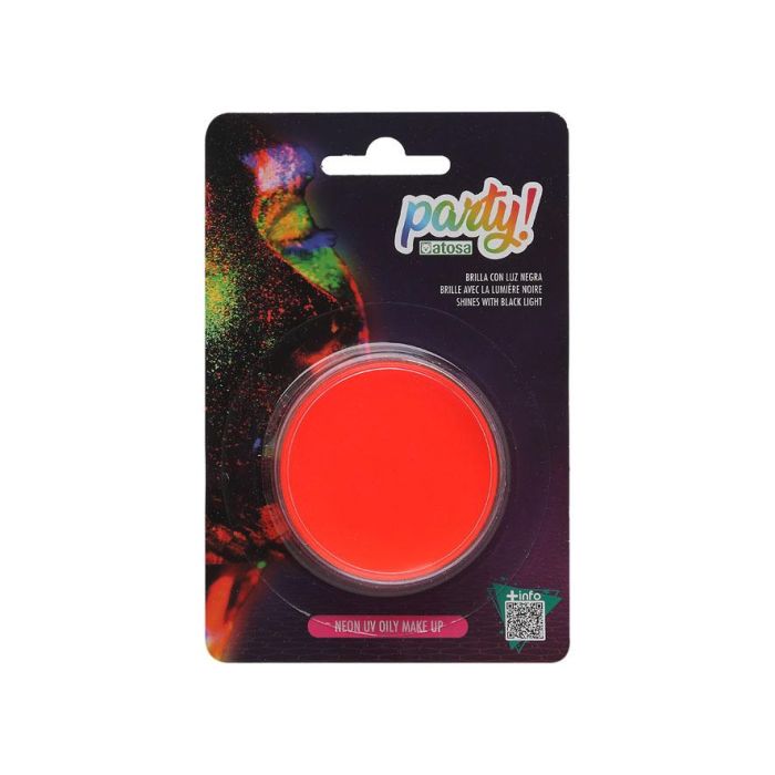 Maquillaje Neon Glow In The Dark Naranja 7.8 gr.