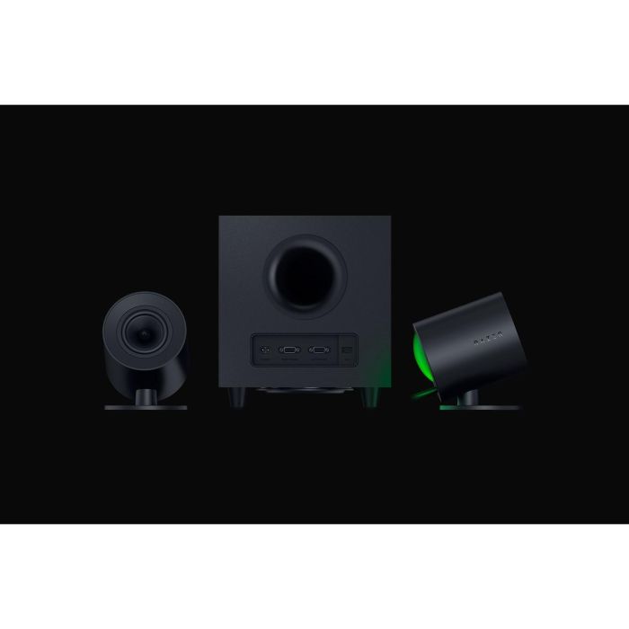 Razer Nommo V2 Altavoces 2.1 Inalámbrico y Alambrico Bluetooth 5.3 USB-C Negro