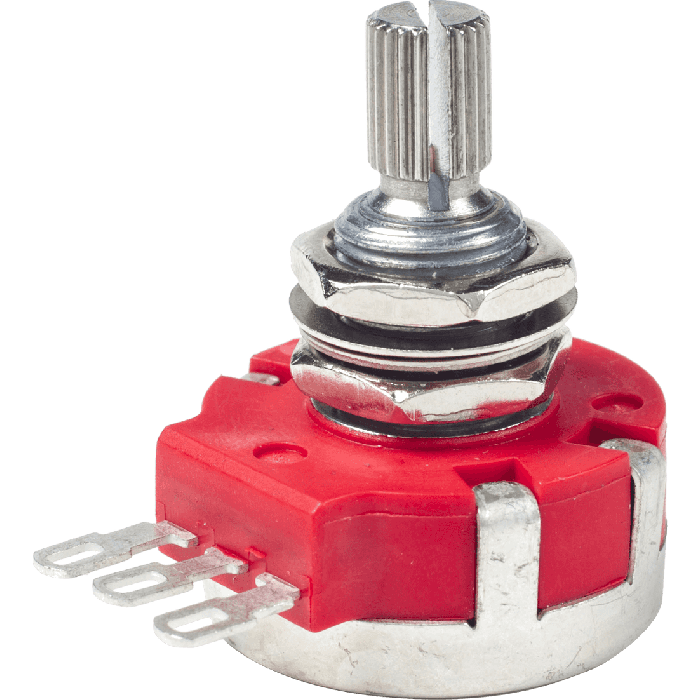 Dunlop Super Pot Potenciometro Split Shaft para Volumen/Tono - Larga Duración y Respuesta Suave