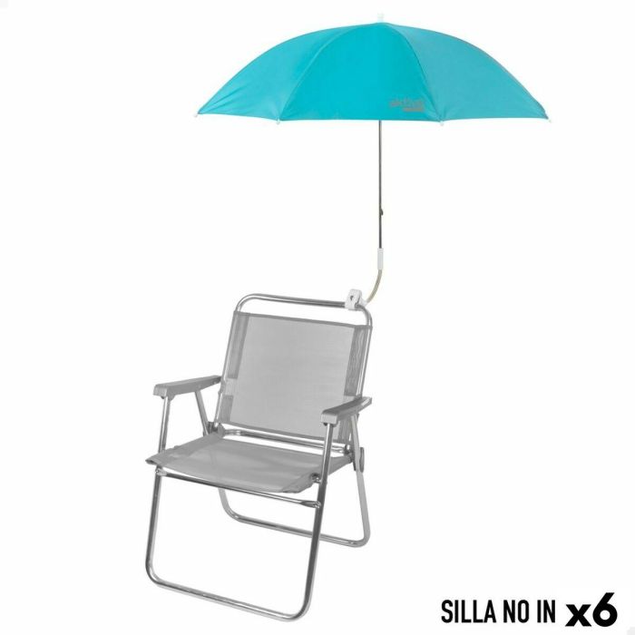 Sombrilla Aktive 120 x 87 x 120 cm (6 Unidades) Sombrilla Aktive 120 x 87 x 120 cm (6 Unidades)