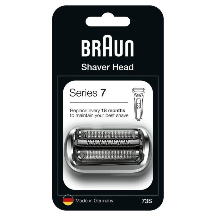 Braun 73S Recambio de Cabezal de Afeitado Eléctrico Lámina y Bloque de Cuchillas Compatible con Maquinillas Braun Series 7 para Afeitado Óptimo