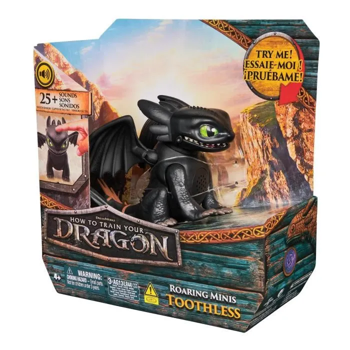 Spin Master 6074239 Mini Dragón Interactivo Sin Dientes Película de Dragones 5