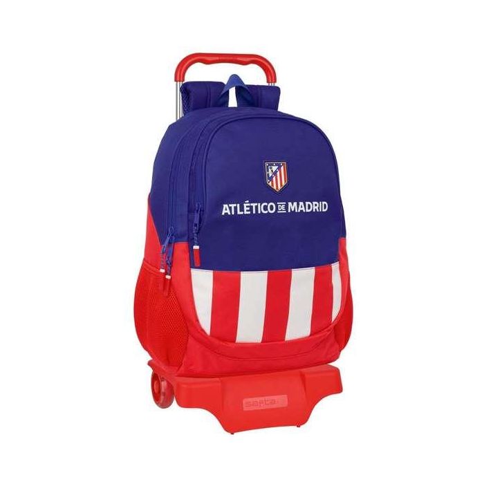 Safta Mochila 665+Carro 905 Atlético de Madrid 32x44x16 cm 0 Safta Mochila 665+Carro 905 Atlético de Madrid 32x44x16 cm 0