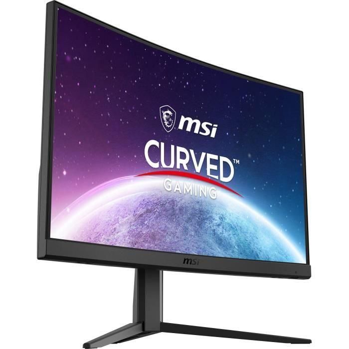 Pantalla PC Gamer curva - MSI - G24C4 E2 - 24 FHD - Panel VA - 180Hz - 1ms - Sincronización adaptativa - 2 HDMI 1 DP 1 Pantalla PC Gamer curva - MSI - G24C4 E2 - 24 FHD - Panel VA - 180Hz - 1ms - Sincronización adaptativa - 2 HDMI 1 DP 1