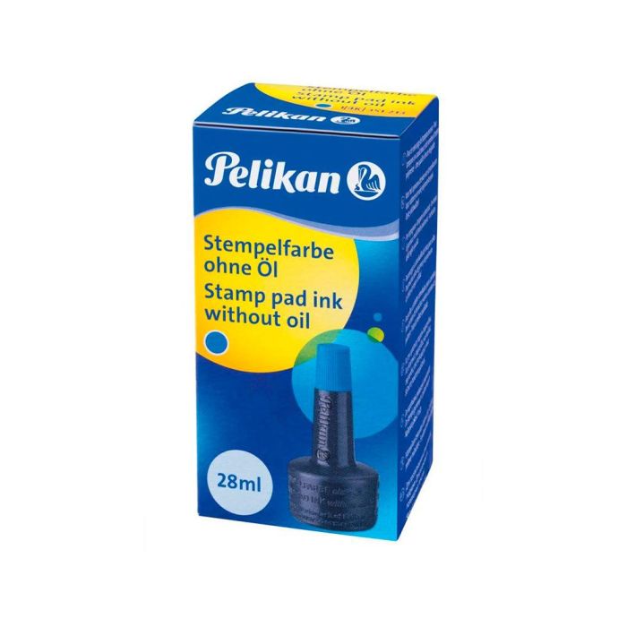 Tinta Tampon Pelikan Azul Bote 28 mL 2