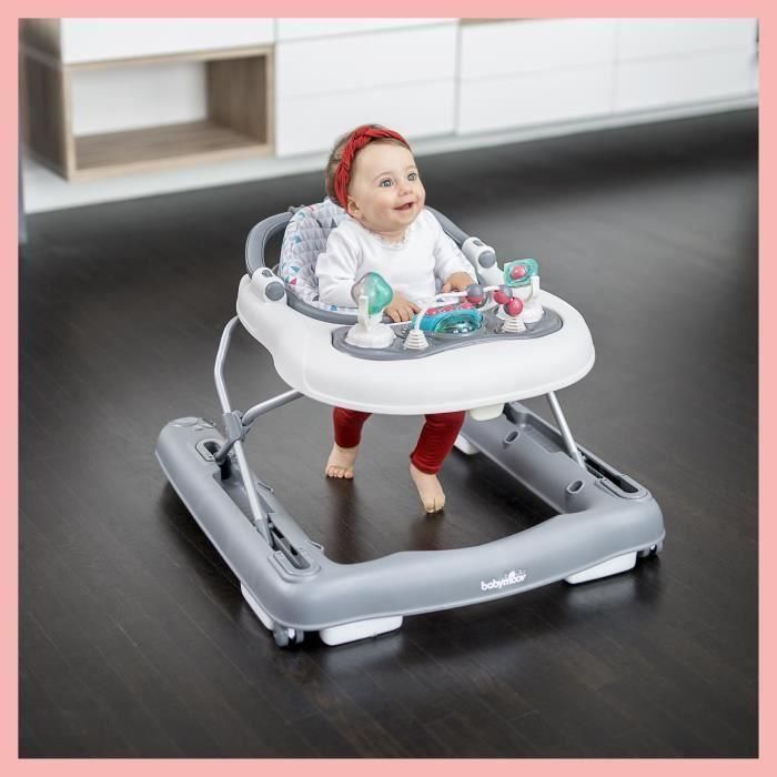 Andador-Empujador BABYMOOV - Escalable - Plegable compacto - Musical, Zinc 1 Andador-Empujador BABYMOOV - Escalable - Plegable compacto - Musical, Zinc 1