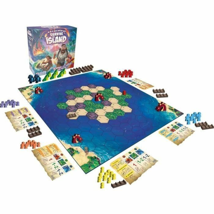 Asmodee ASM1726770704506 Sobrevive a la isla - Juego de Mesa 3 Asmodee ASM1726770704506 Sobrevive a la isla - Juego de Mesa 3