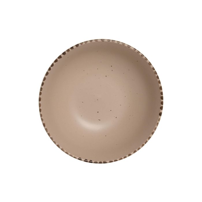 Plato Scandi DKD Home Decor Marron 20.3 x 5.3 x 20.3 cm (6 Unidades) 2 Plato Scandi DKD Home Decor Marron 20.3 x 5.3 x 20.3 cm (6 Unidades) 2