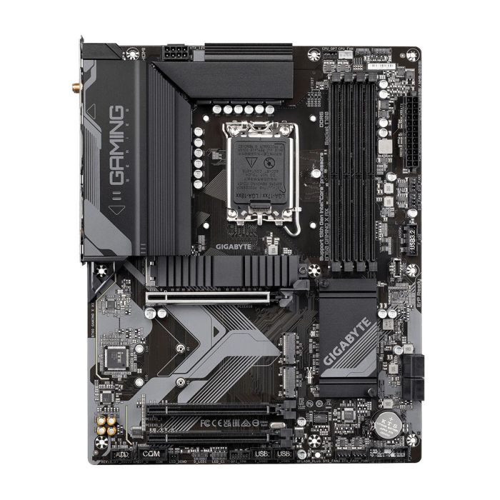 Gigabyte Placa Base B760 GAMING X AX Socket LGA1700 DDR5 ATX Wi-Fi 2.5G LAN Triple M.2 PCIe 4.0 Intel 12ª/13ª Gen 0 Gigabyte Placa Base B760 GAMING X AX Socket LGA1700 DDR5 ATX Wi-Fi 2.5G LAN Triple M.2 PCIe 4.0 Intel 12ª/13ª Gen 0