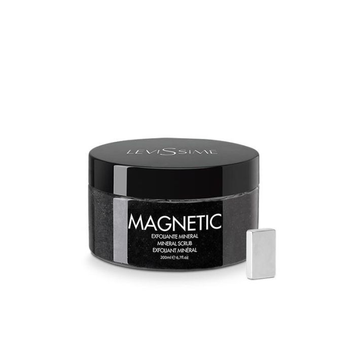 Levissime Magnetic Exfoliante Mineral Facial 200ml con Piedra Luna y Magnetita para Piel Suave