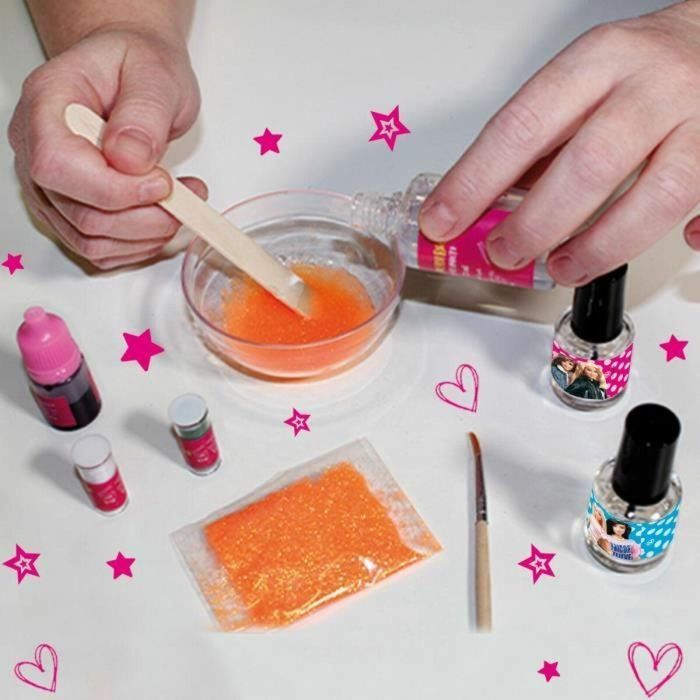 Lisciani Giochi LIS8008324086016 Esmalte de Uñas Barbie Nail Art que Cambia de Color 3