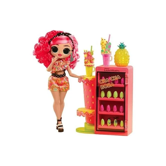 L.O.L. Surprise! OMG Sweet Nails Barra de Uñas Muñeca de Moda Pinky Pops Fruit Shop Tema de Frutas para Niñas de 4 Años en Adelante 0 L.O.L. Surprise! OMG Sweet Nails Barra de Uñas Muñeca de Moda Pinky Pops Fruit Shop Tema de Frutas para Niñas de 4 Años en Adelante 0