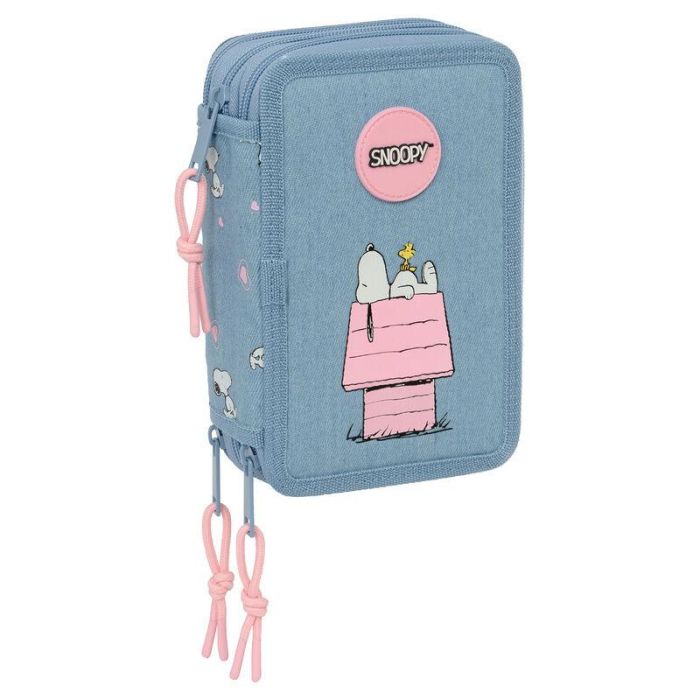 Plumier Snoopy Peanuts triple 37pzs 0 Plumier Snoopy Peanuts triple 37pzs 0