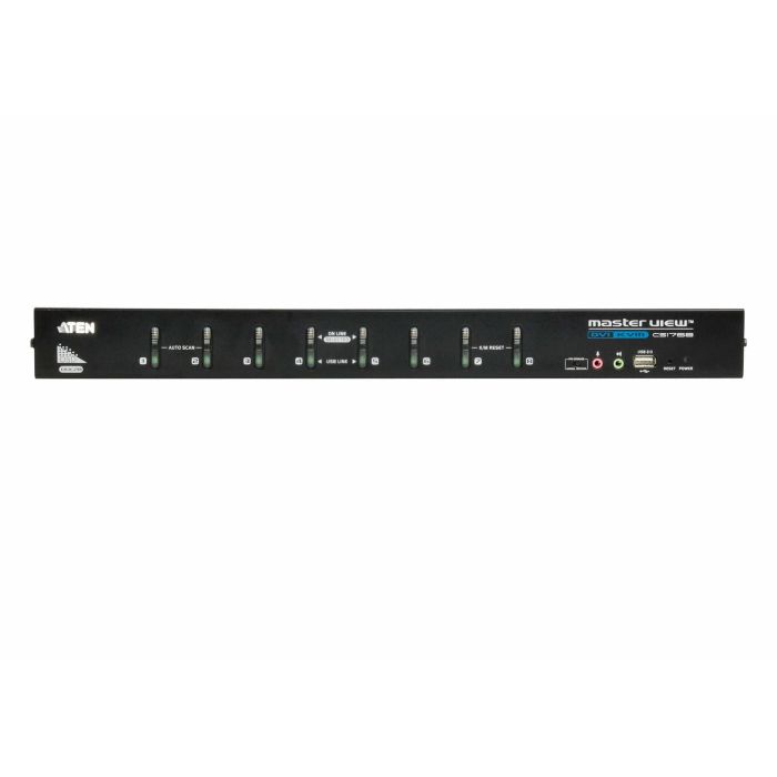 ATEN CS1768 KVM Switch DVI USB Audio de 8 Puertos 2
