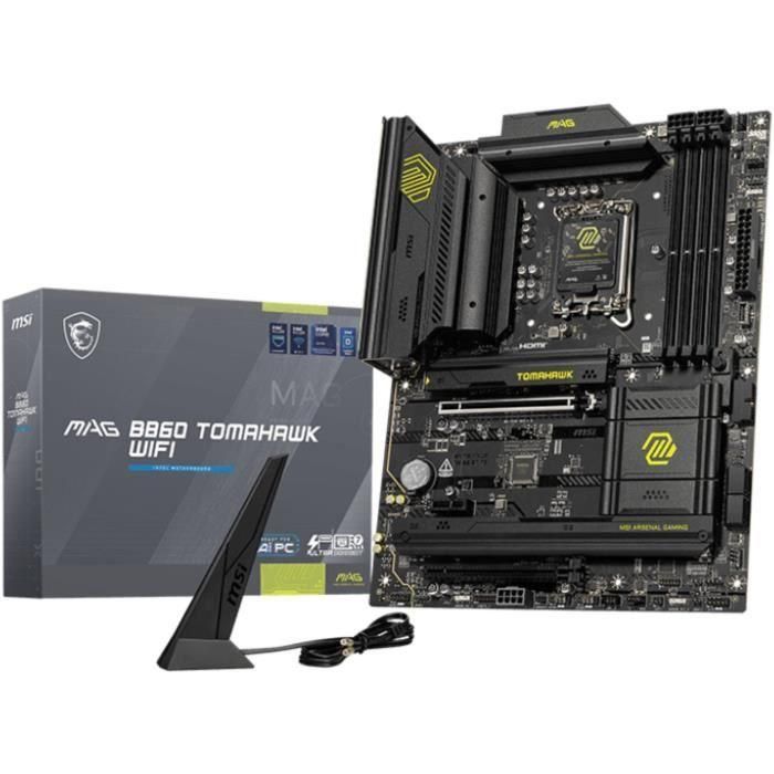 MSI MAG B860 TOMAHAWK WiFi Placa Base, LGA 1851, Intel B860, DDR5, Wi-Fi 7, LAN 5G, Thunderbolt 4, 911-7E39-001 4 MSI MAG B860 TOMAHAWK WiFi Placa Base, LGA 1851, Intel B860, DDR5, Wi-Fi 7, LAN 5G, Thunderbolt 4, 911-7E39-001 4