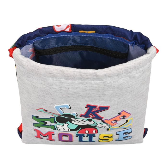 Saco plano junior mickey mouse "only one" 26x34x1 2 Saco plano junior mickey mouse "only one" 26x34x1 2