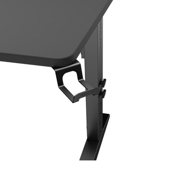 GENESIS NDS-2249 Escritorio para ordenador Modular, Ajustable en Altura, Mesa Gamer MDF y Acero, Negro 6 GENESIS NDS-2249 Escritorio para ordenador Modular, Ajustable en Altura, Mesa Gamer MDF y Acero, Negro 6